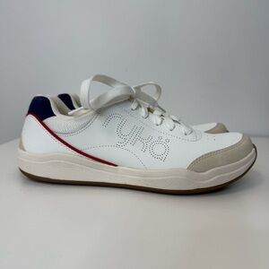 Ryka White Leather Courtside Pickleball Court Sneaker Women’s Size 7.5